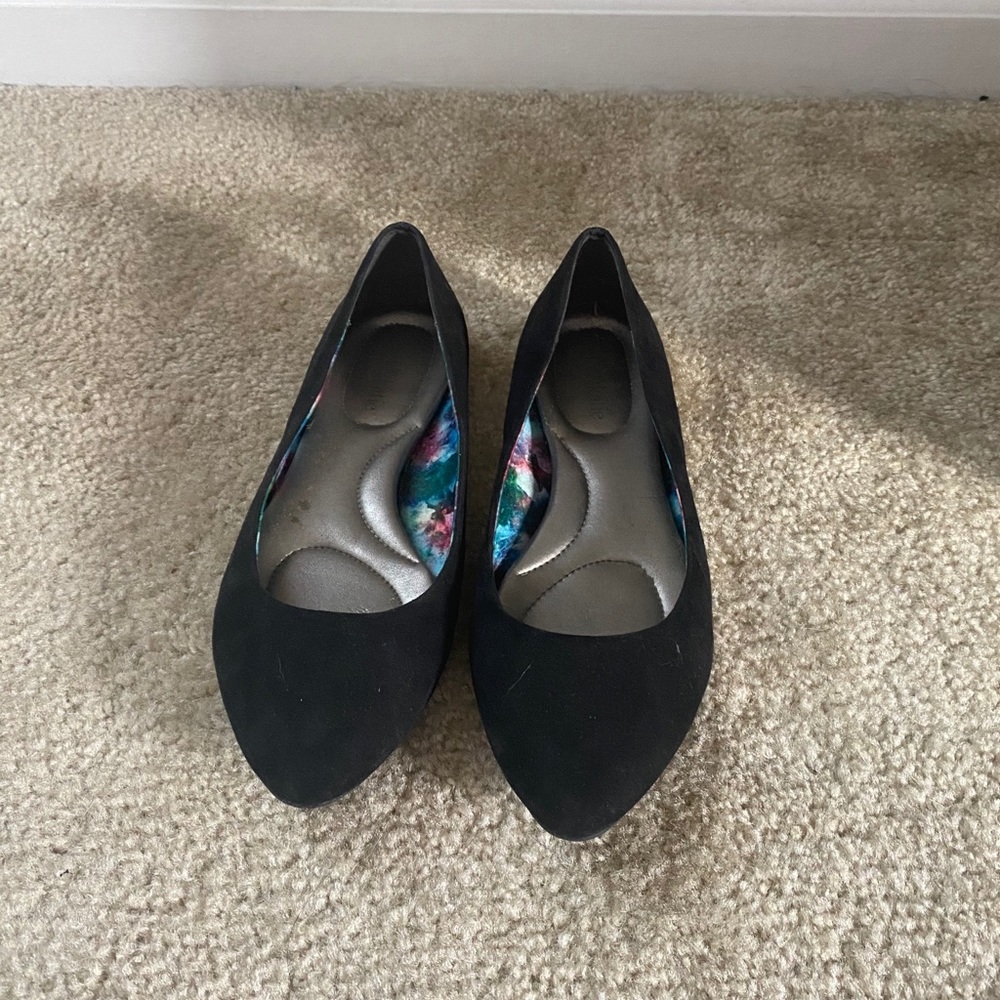 Black flats
